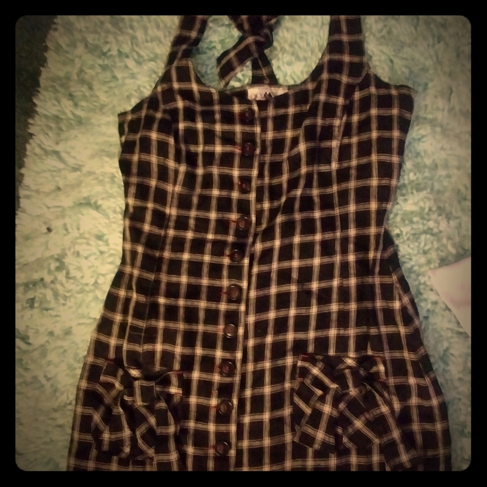 Plaid dress